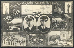 LITHUANIA: Beautiful PC Commemorating The New York - Kaunas Flight Of Pilots Darius And Girenas Between That Crashed In  - Lithuania
