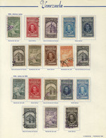 VENEZUELA: Collection In Majó Album (1859 To 1960 Approx.) In General With Used Stamps Of Very Fine Quality, Including G - Venezuela