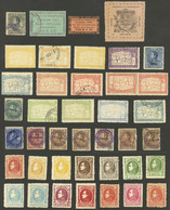 VENEZUELA: Envelope Containing A Number Of Used Or Mint Old Stamps, Some With Defects, Most Of Fine To Very Fine Quality - Venezuela