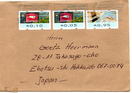 58830 - Bund - 2021 - €0,95 ATM MiF A Bf BRIEFZENTRUM 60 - GEMEINSAM GEGEN CORONA ... -> Japan - Machine Labels [ATM]