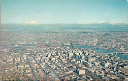 Oregon Portland Aerial View 1968 - Portland