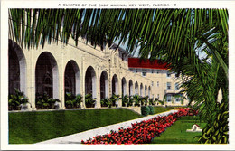 Florida Key West A Glimpse Of The Casa Marina - Key West & The Keys