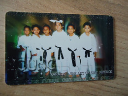 BRUNEI USED CARDS SPORT  KARATE CHILDREN - Brunei
