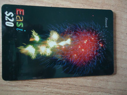 BRUNEI USED CARDS     FIREWORK  FESTIVAL NEW YEAR - Brunei