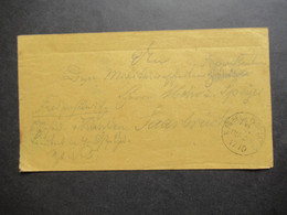 Feldpost Deutsch Französischer Krieg 17.10.1870 Stempel Feld - Post Exped. 2. Inf. Div. Nach Saarbrücken Saarland - Krieg 1870