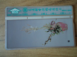 TAIWAN  USED CARDS  FLOWERS - Blumen