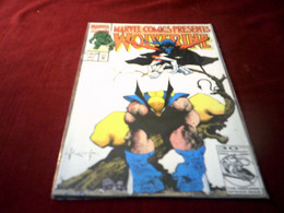 MARVEL COMICS PRESENTS    WOLVERINE  N° 101  ( 1992 ) - Marvel