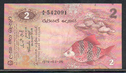 659-Ceylan 2 Rupees 1979 A9 - Sri Lanka
