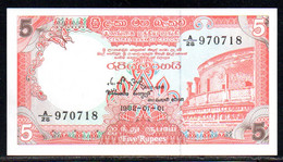 659-Ceylan 5 Rupees 1982 A28 Neuf/unc - Sri Lanka