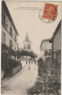 Nieul - Le Clocher Et La Rue Des Perrons  ( F.2439) - Nieul