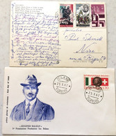 ITALIE 2 ENVELOPPES - Collections