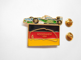 Superbe Pin's , Auto F1 Benetton Ford , GP Hockenheim 1994 , Michael Schumacher  , Tabac Mild Seven , ELF - F1