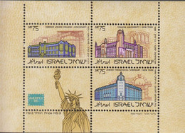 1986. ISRAEL Stamp Exhibition AMERIPEX 86 Block  Never Hinged.  (michel Block 31) - JF520560 - Sin Clasificación