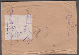 1956. ISRAEL.  500 AIR MAIL On Cover To Ravensburg, Germany. Reverse Several Cancels And Label... (Michel 85) - JF414854 - Autres & Non Classés