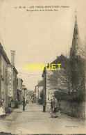 86 Les Trois-Moutiers, Perspective De La Grande Rue - Les Trois Moutiers