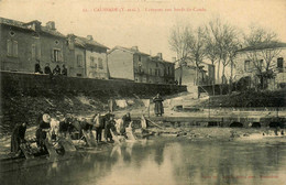 Caussade * Les Laveuses Aux Bords Du Cande * Lavoir Lavandières - Caussade