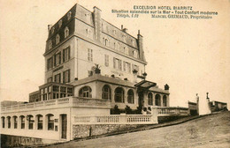 Biarritz * EXCELSIOR Hôtel , Marcel GRIMAUD Propriétaire - Biarritz