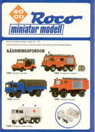 Catalogue ROCO MINIATUR MODELL 1981/82 HO 1/87 Schwedische Ausgabe - En Suédois - Ohne Zuordnung