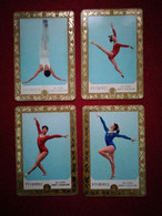 China Calendar Card, 1978 Sport,Eurhythmics,4v - Small : 1971-80
