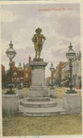 St. Ives 1915; Cromwell's Statue - Circulated. (Valentine's) - St.Ives