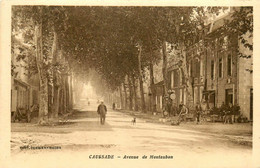 Caussade * Avenue De Montauban * Commerce * Pompe à Essence - Caussade