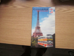 Cityrama Paris Et Provinces De France - Tourism Brochures