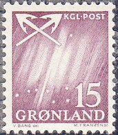 GREENLAND   SCOTT NO 52   MNH   YEAR  1963 - Ungebraucht