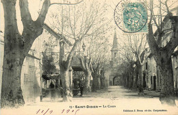 St Didier * Vue Sur Le Cours * Boulangerie - Autres & Non Classés