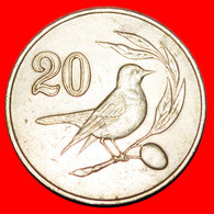 * BIRD (1983-1988): CYPRUS ★ 20 CENTS 1985! GREAT BRITAIN! LOW START ★ NO RESERVE! - Cipro