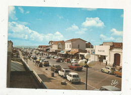 Cp, Automobiles , 33, LACANAU-OCEAN , La Nouvelle Allée Pierre Ortal, écrite - Voitures De Tourisme