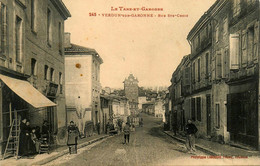 Verdun Sur Garonne * La Rue Ste Croix * Commerces Magasins - Verdun Sur Garonne