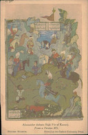 IRAN - ALEXANDER DEFEATS RAJA FUR OF KANAUJ - FROM A PERSIAN MS - BRITISH MUSEUM - 1930s (13167) - Iran