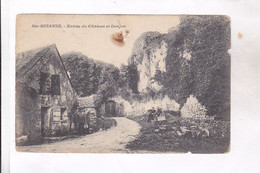 Delcampe - CPA DPT 53 STE SUZANNE , ENTREE DU CHATEAU ET DONJON - Sainte Suzanne