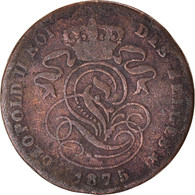 Monnaie, Belgique, 2 Centimes, 1875 - 2 Cents