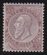 Belgie  .   OBP    .     49      .    **       .   Postfris    .   /   .  Neuf SANS Charnière - 1884-1891 Léopold II