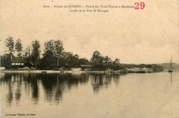 Quimper * La Rivière * La Pointe Des Trois Tourtes à Kerbernès * Entrée De La Baie De Kerogon - Quimper