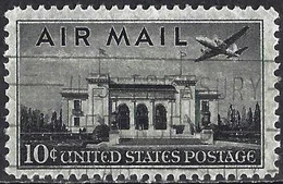 United States 1947 - Mi 560 - YT Pa 36 ( Pan American Union Building & Plane Martin 2-0-2 ) - 2a. 1941-1960 Used