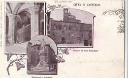 Cartolina - Postcard /   Viaggiata - Sent /  Città Di Castello - Palazzo Municipale - Otros & Sin Clasificación