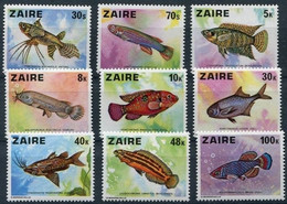 !!! ZAIRE : SERIE POISSON N°900/908 NEUVE ** - Unused Stamps