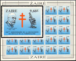 Zaire 1193**  Tuberculose MNH - 1980-89: FDC