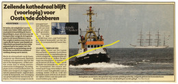 ♥️ Visserijdagen Oostende. Oostende Voor Anker. Sedov Voor Oostende, Sleepboot Zeehond (BAK - 3) Oostende - Ostende - Autres & Non Classés