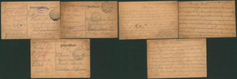 Guerre 14-18 - Archive De 6 Feldpostkarte Du Camp De Soltau (censure Différente) > Flémalle-haute - Kriegsgefangenschaft
