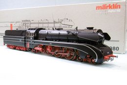 Märklin 3 Rails - Locomotive Vapeur BR 10 001 DB ép. III Delta Digital Sound Réf. 37080 BO HO 1/87 - Locomotives