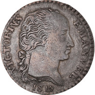 Monnaie, États Italiens, SARDINIA, Vittorio Emanuele I, 2.6 Soldi, 1815 - Piemonte-Sardinië- Italiaanse Savoie