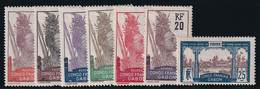 Gabon N°33/39 - Neuf * Avec Charnière - TB - Unused Stamps