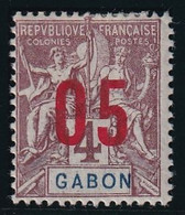 Gabon N°67A - Variété Chiffres Espacés - Neuf * Avec Charnière - TB - Nuovi