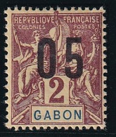 Gabon N°66A - Variété Chiffres Espacés - Neuf * Avec Charnière - TB - Unused Stamps