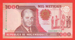 Mozambico 1000 Mille Meticais Mil 1991 - Mozambique