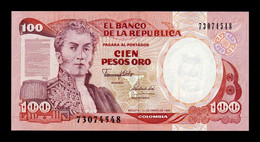 Colombia 100 Pesos 1990 Pick 426e SC UNC - Colombia