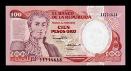 Colombia 100 Pesos 1988 Pick 426c SC UNC - Colombia